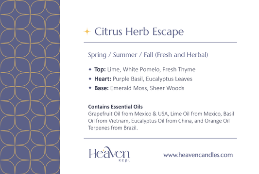 Citrus Herb Escape